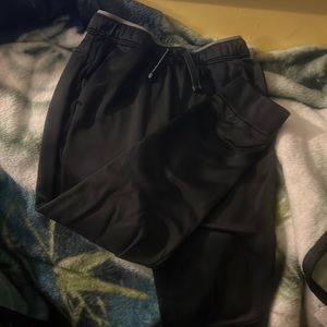 Black joggers for boys